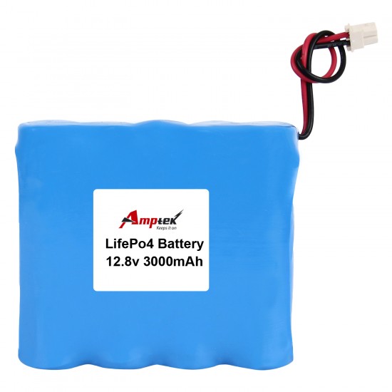 LiFePO4 Battery Pack 12.8v 3000mAh