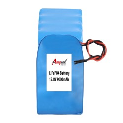 LiFePO4 Battery Pack 12.8v 9000mah
