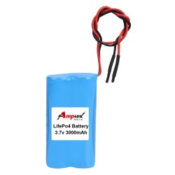 LiFePO4 Battery 3.7v 3000mah